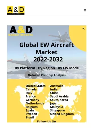 Global EW aircraft