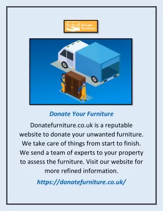 Donate Your Furniture | Donatefurniture.co.uk