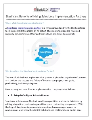 significant benefits of hiring salesforce