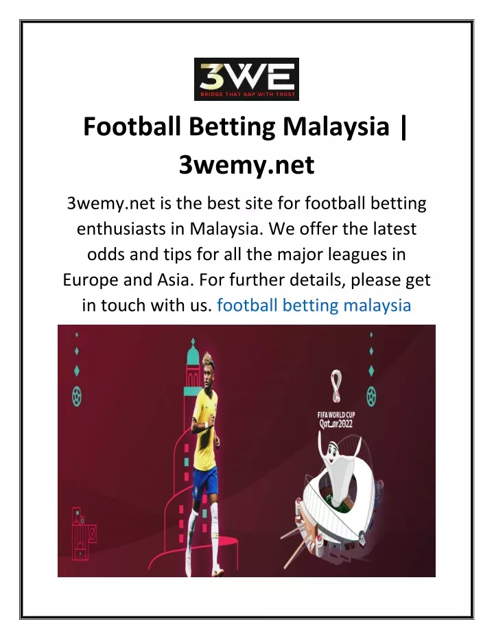 football betting malaysia 3wemy net