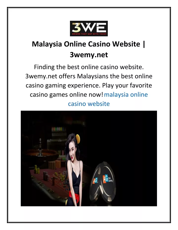 malaysia online casino website 3wemy net