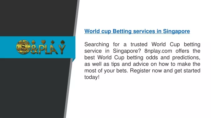 world cup betting services in singapore searching