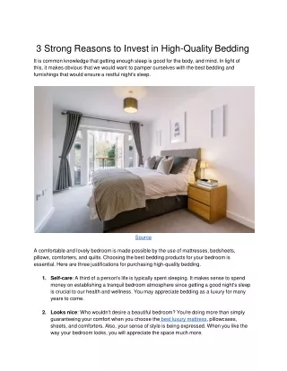 3 Strong Reasons to Invest in High-Quality- Romapuf