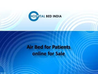 Air Bed for Patients near me, Air Bed for Patients online for Sale – Hospital Bed India.