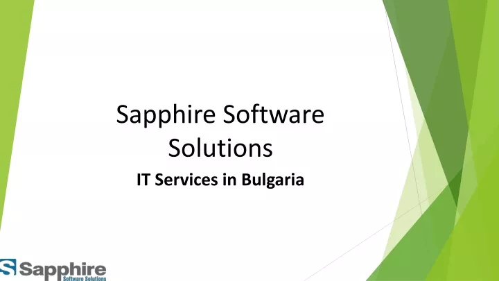 sapphire software solutions