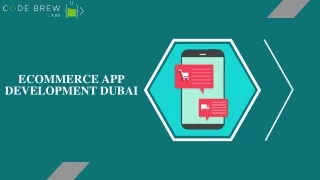 Ecommerce App Development Dubai | Code Brew Labs
