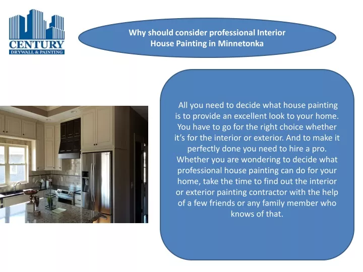 why should consider professional interior house