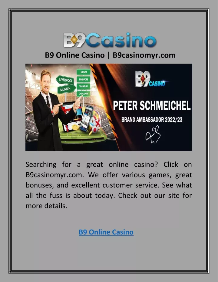 b9 online casino b9casinomyr com