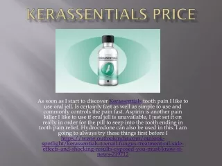 as soon as i start to discover kerassentials