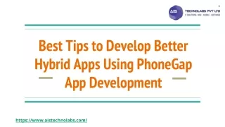 best tips to develop better hybrid apps using phonegap app development