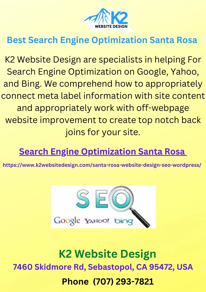 best search engine optimization santa rosa