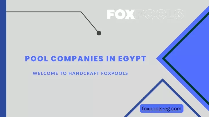 pool companies in egypt