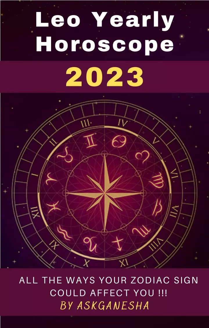 leo yearly horoscope 2023