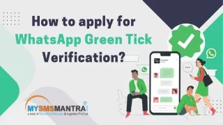 How to apply for WhatsApp Green Tick Verification