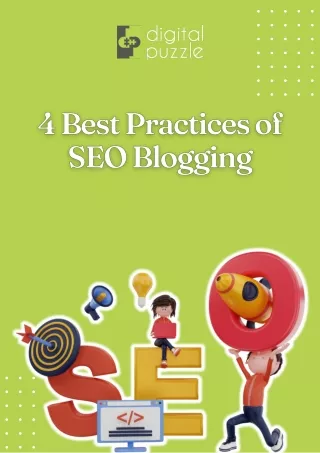 4 Best Practices of SEO Blogging