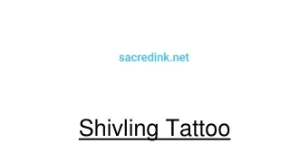 shivling tattoo