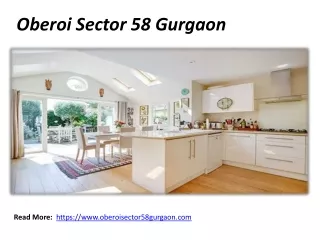 Oberoi Sector 58 Gurgaon