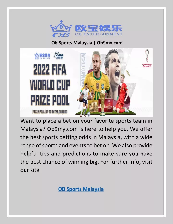 ob sports malaysia ob9my com