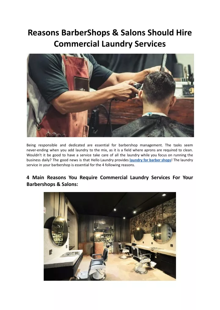 reasons barbershops salons should hire commercial