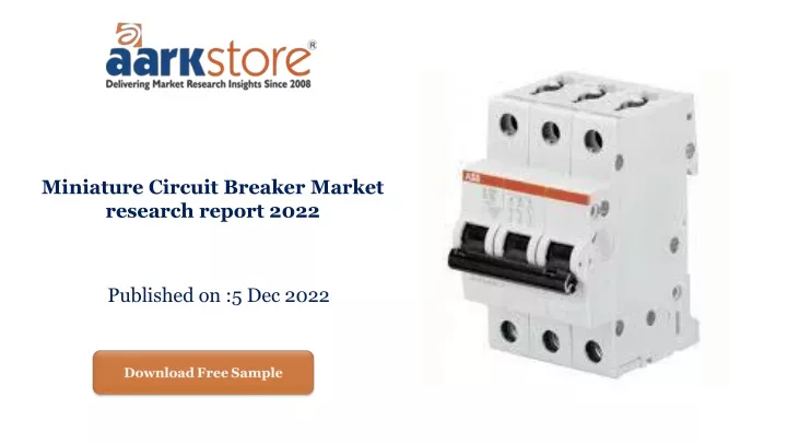 miniature circuit breaker market research report