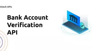 Bank Account Verification API - Signzy
