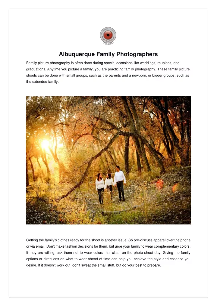 albuquerque family photographers