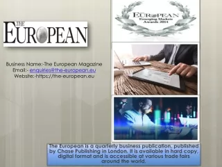 business name the european magazine email