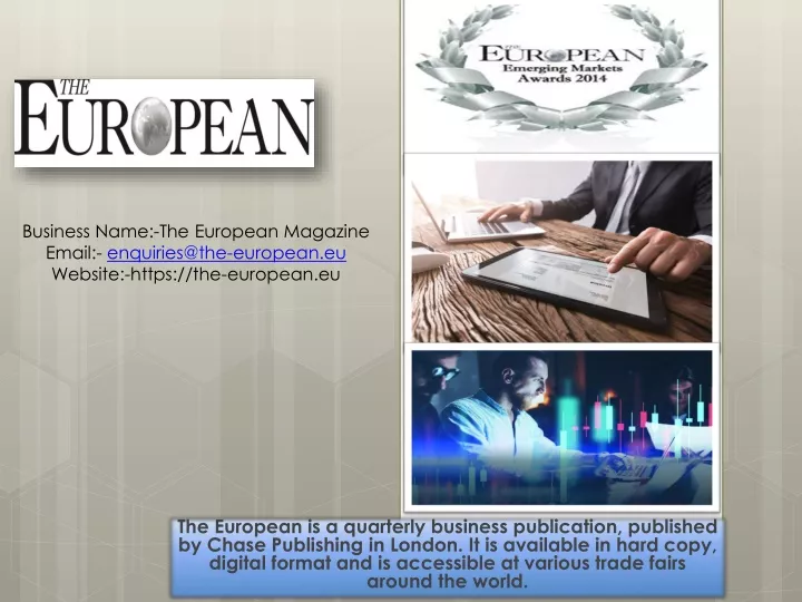 business name the european magazine email