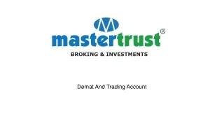 MT Demat and Trading Account