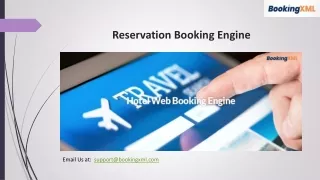 Reservation Booking Engine