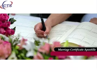 Marriage Certificate Apostille Services in India