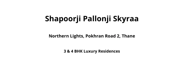 shapoorji pallonji skyraa