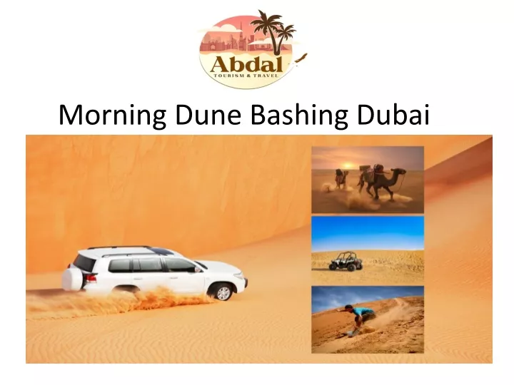 morning dune bashing dubai