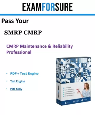 SMRP CMRP Dumps | Updated CMRP Dumps PDF for IT Candidates