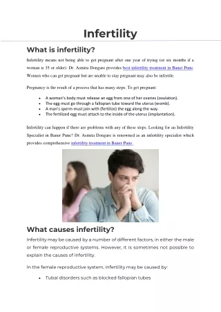 infertility