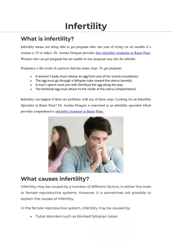 infertility