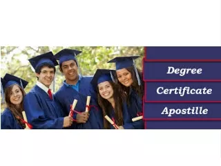 Educational document Apostille Service In India
