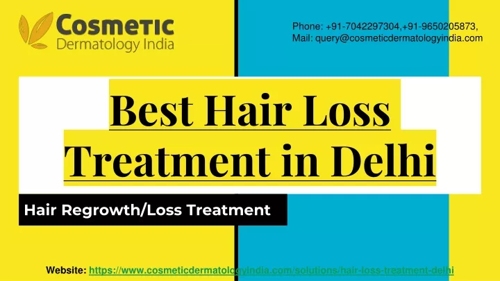 best hair loss treatment in delhi