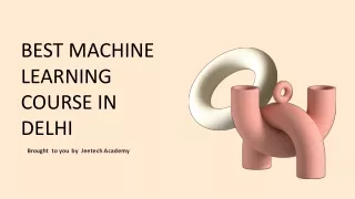 best machine learning course in delhi