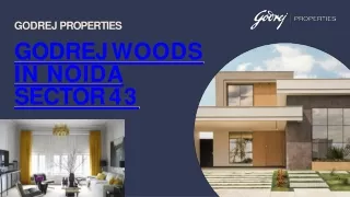 Godrej Woods in Noida Sector 43