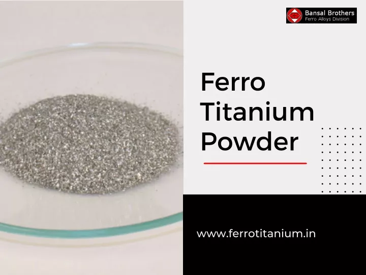 ferro titanium powder