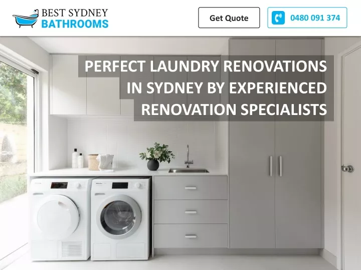 PPT - PERFECT LAUNDRY RENOVATIONS IN SYDNEY BY EXPERIENCED RENOVATION ...