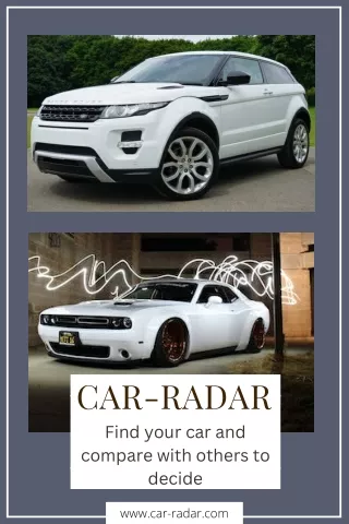 Car Comparison Site | Car Comparison For New & Used Cars | Car Radar