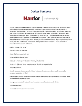 docker compose