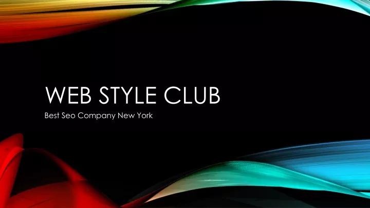 web style club