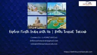 Explore North India with Us  Delhi Tourist Taxicab