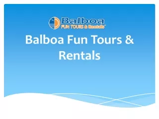 Choose a Bike Rental Membership in Newport at Balboa Fun Tours & Rentals