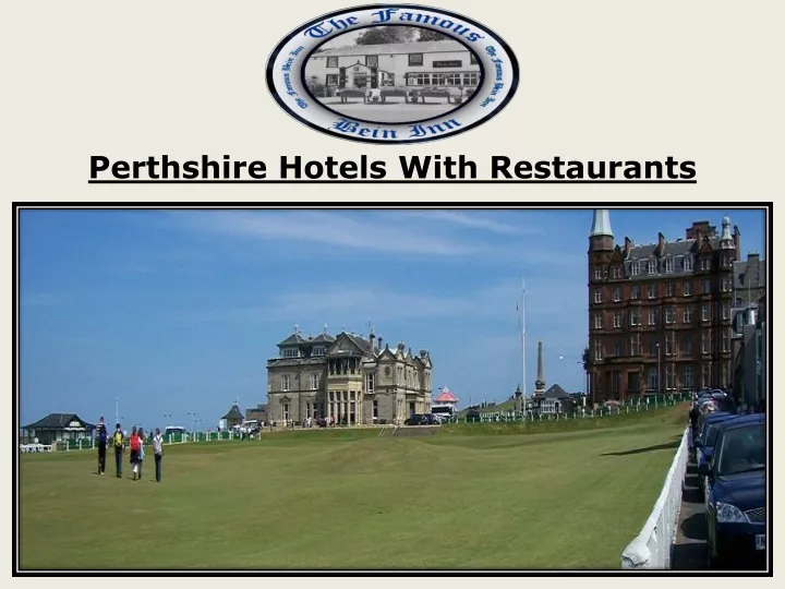 perthshire hotels w ith r estaurants