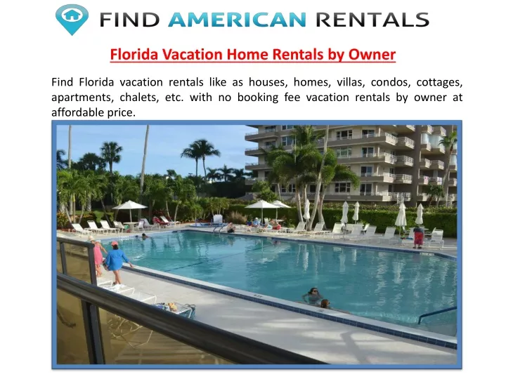 florida vacation home rentals by owner