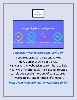 Responsive Web Development Service Uk | Highconversionwebdesign.co.uk